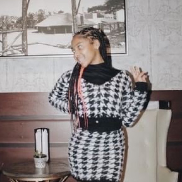 2 piece set black and white - Picture 3 of 4